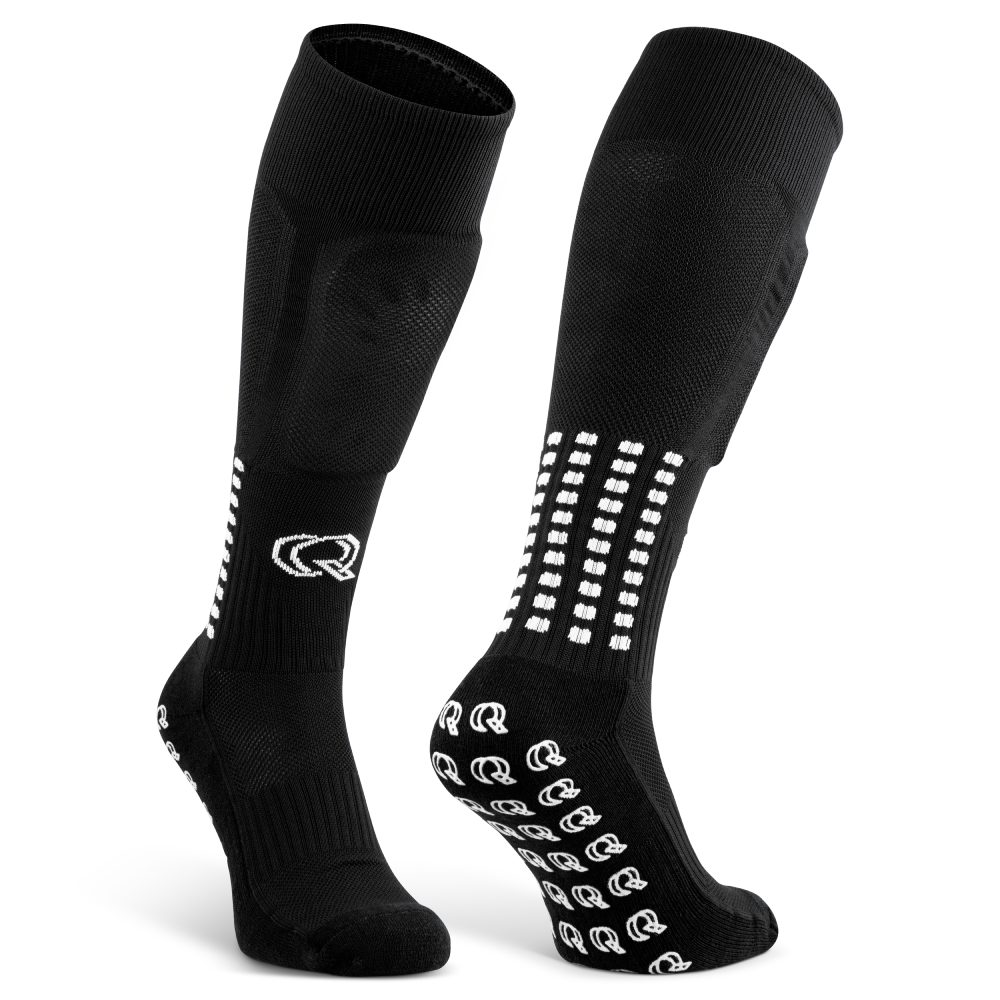 Black FUTBLR Grip Socks